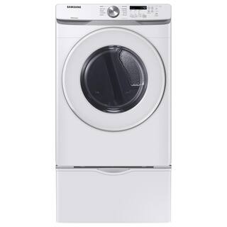  7.5 cu. ft. Stackable Long Vented Gas Dryer with Sensor Dry in White DVG45T6020W