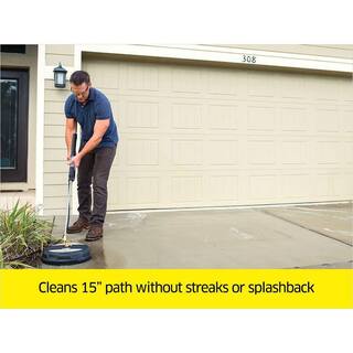 Karcher 15 in. Universal Surface Cleaner Attachment for Gas Power Pressure Washers Rated 2600-3200 PSI - 14 in. Quick-Connect 8.641-035.0