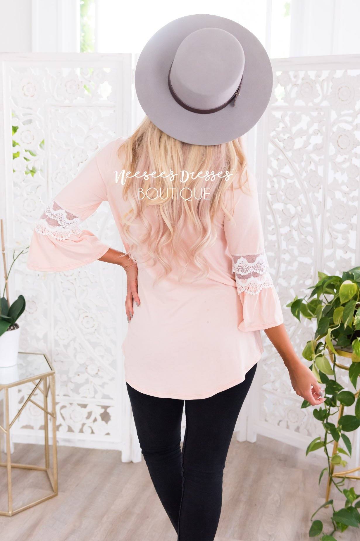 Back To You Modest Blouse