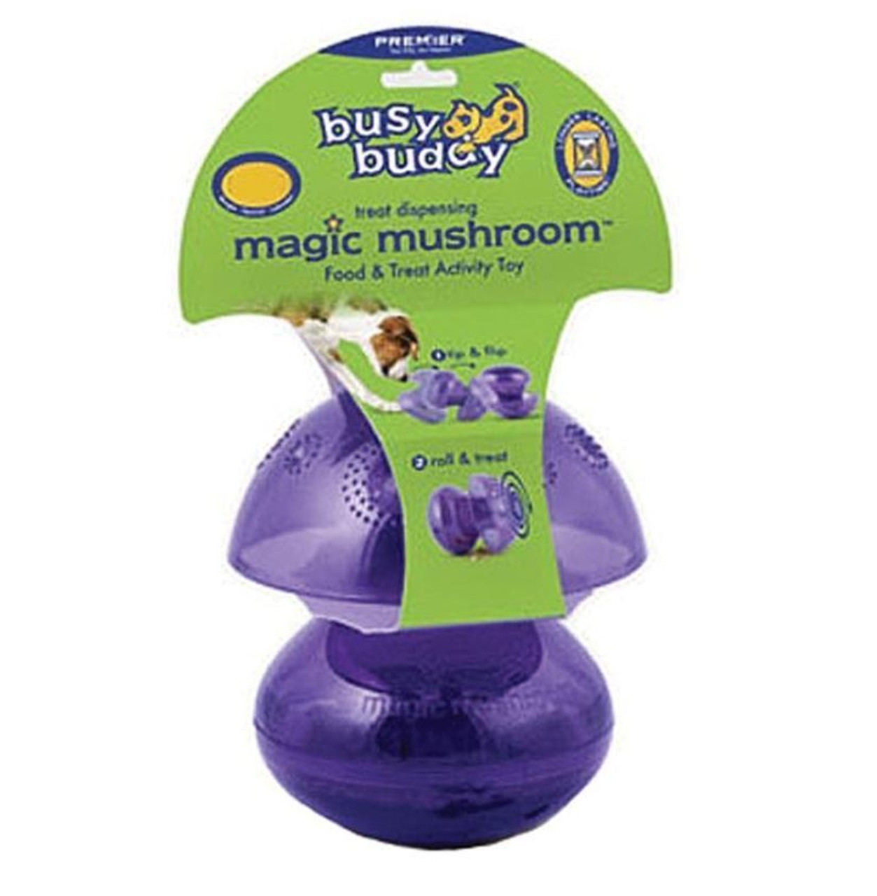 Busy Buddy Magic Mushroom Dog Toy