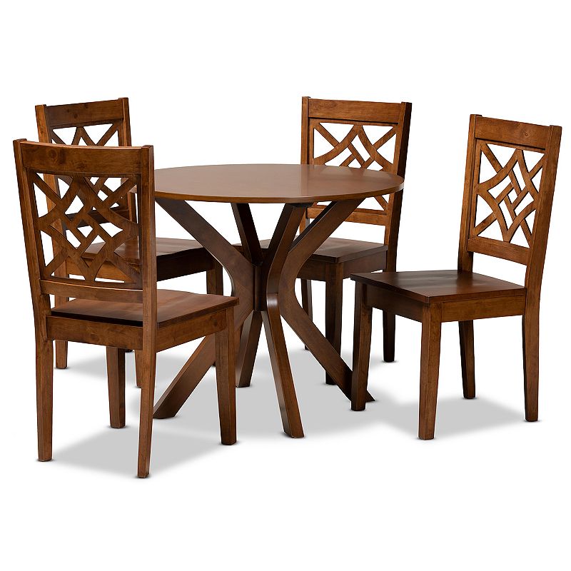 Baxton Studio Miela Dining 5-piece Set