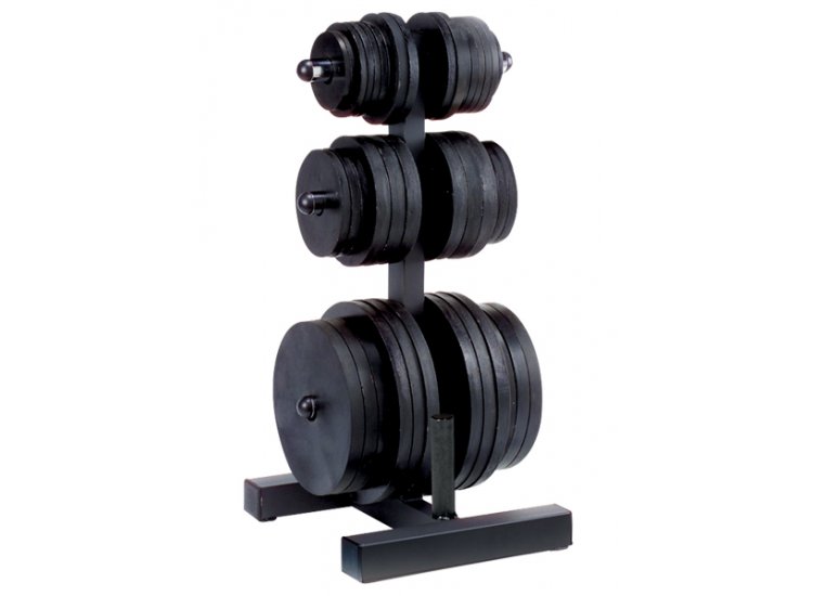 Body-Solid Olympic Plate Tree And Bar Holder