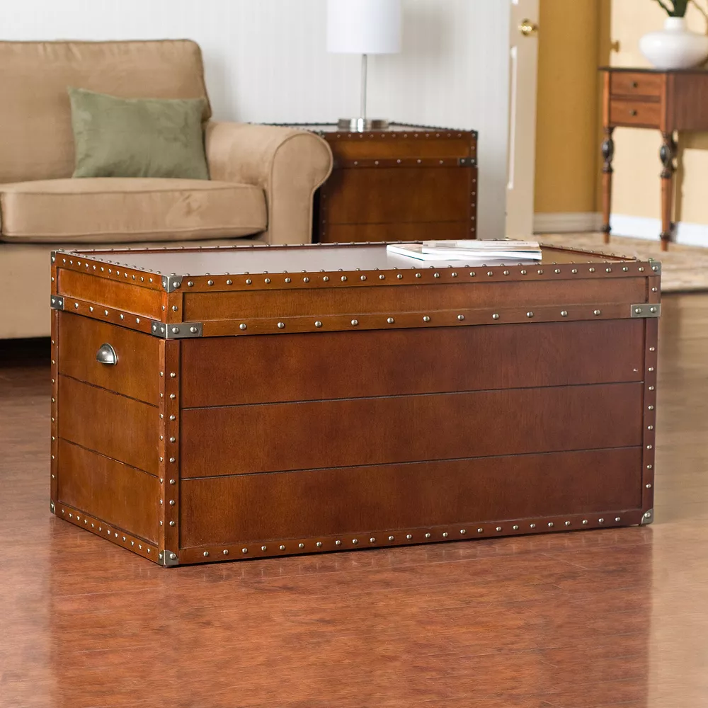 Steamer Trunk Coffee Table