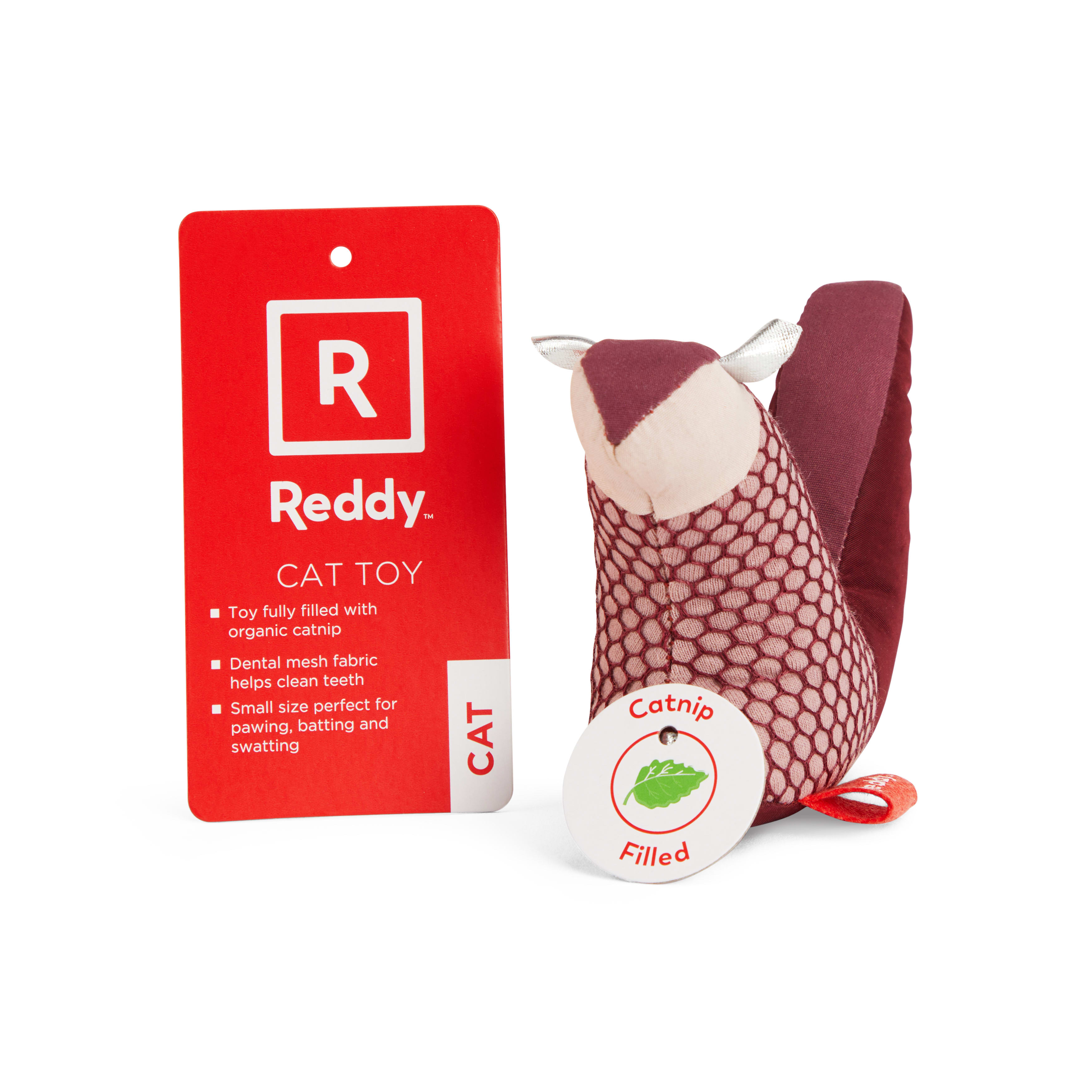 Reddy Dental Squirrel Cat Toy