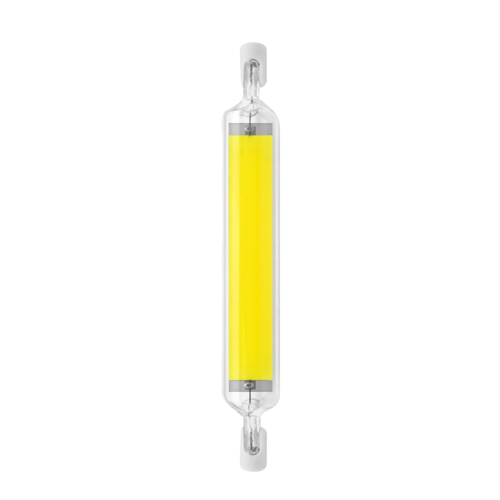 Ageoiene 20W Super Bright Dimmable Led R7s Glass Tube Cob Bulb Ceramics 118mm R7s Corn L