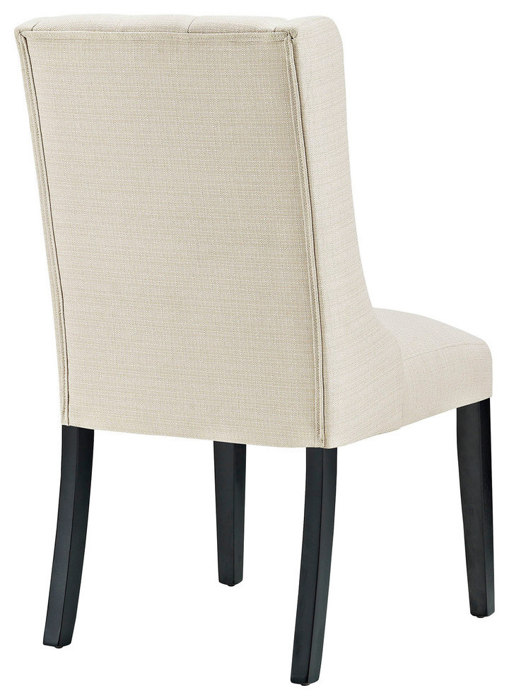 Baronet Button Tufted Dining Chair   Transitional   Dining Chairs   by Morning Design Group  Inc  Houzz