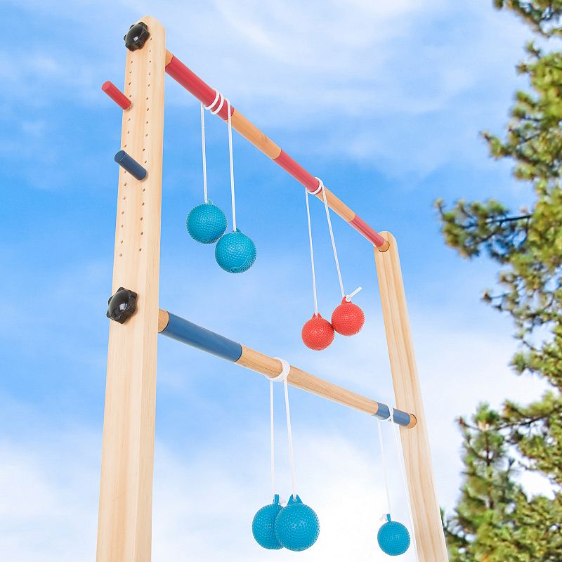 Hey! Play! Wooden Ladder Toss Game