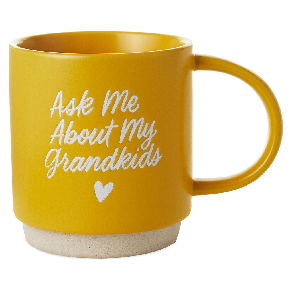 Hallmark  Ask Me About My Grandkids Mug, 16 oz.