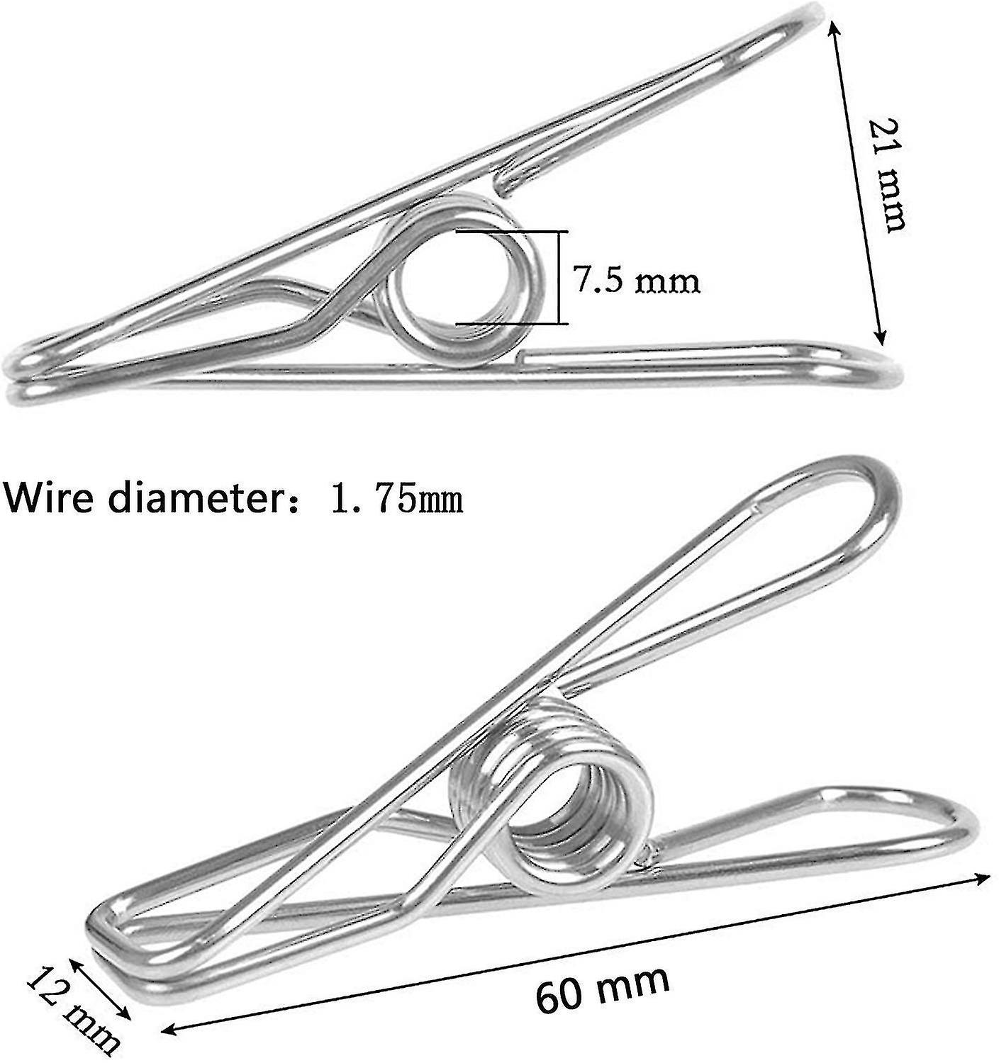 Stainless Steel Clothes Pegs Unbreakable Pegs Indestructible Does Not Rust Pegs