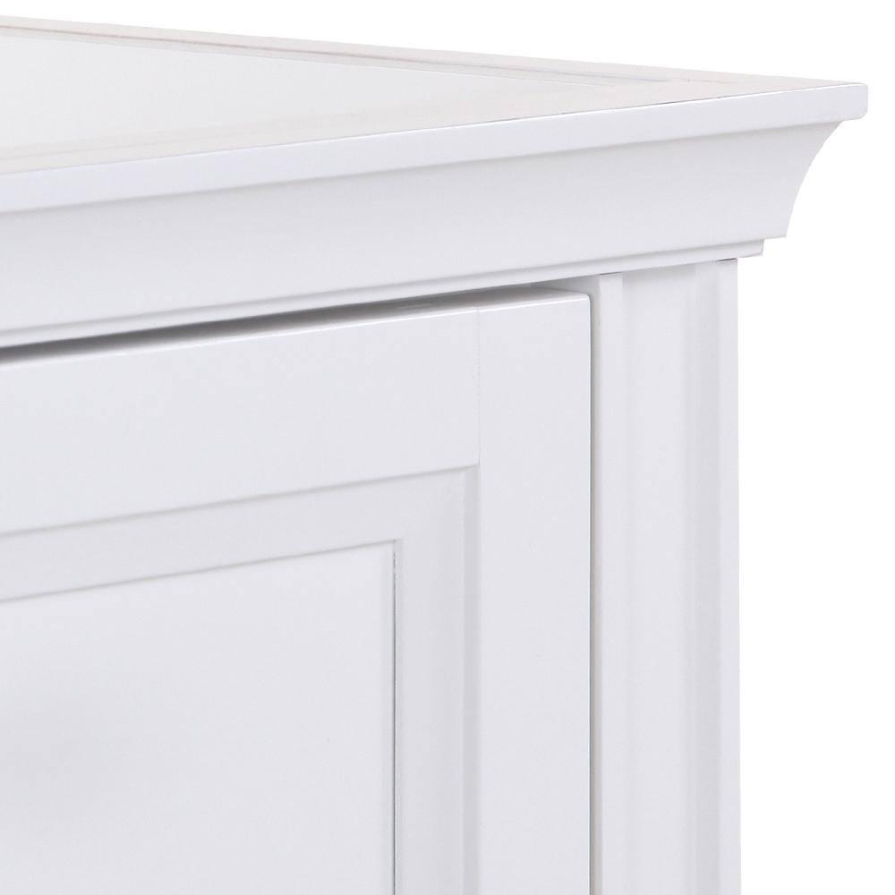 Home Decorators Collection Stratfield 2417 in W x 2157 in D x 3425 in H Bath Vanity Cabinet Only in White