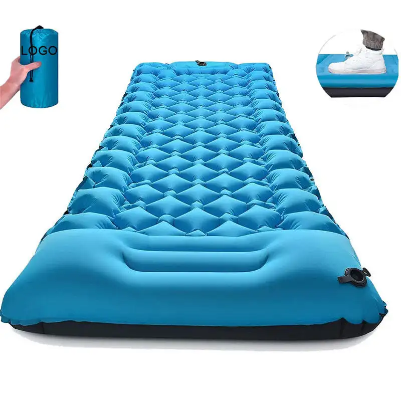 Factory High Quality Portable Camping Sleeping Mat Self Inflating Sleeping Pad Waterproof Mat Outdoor Camping Air Mattress