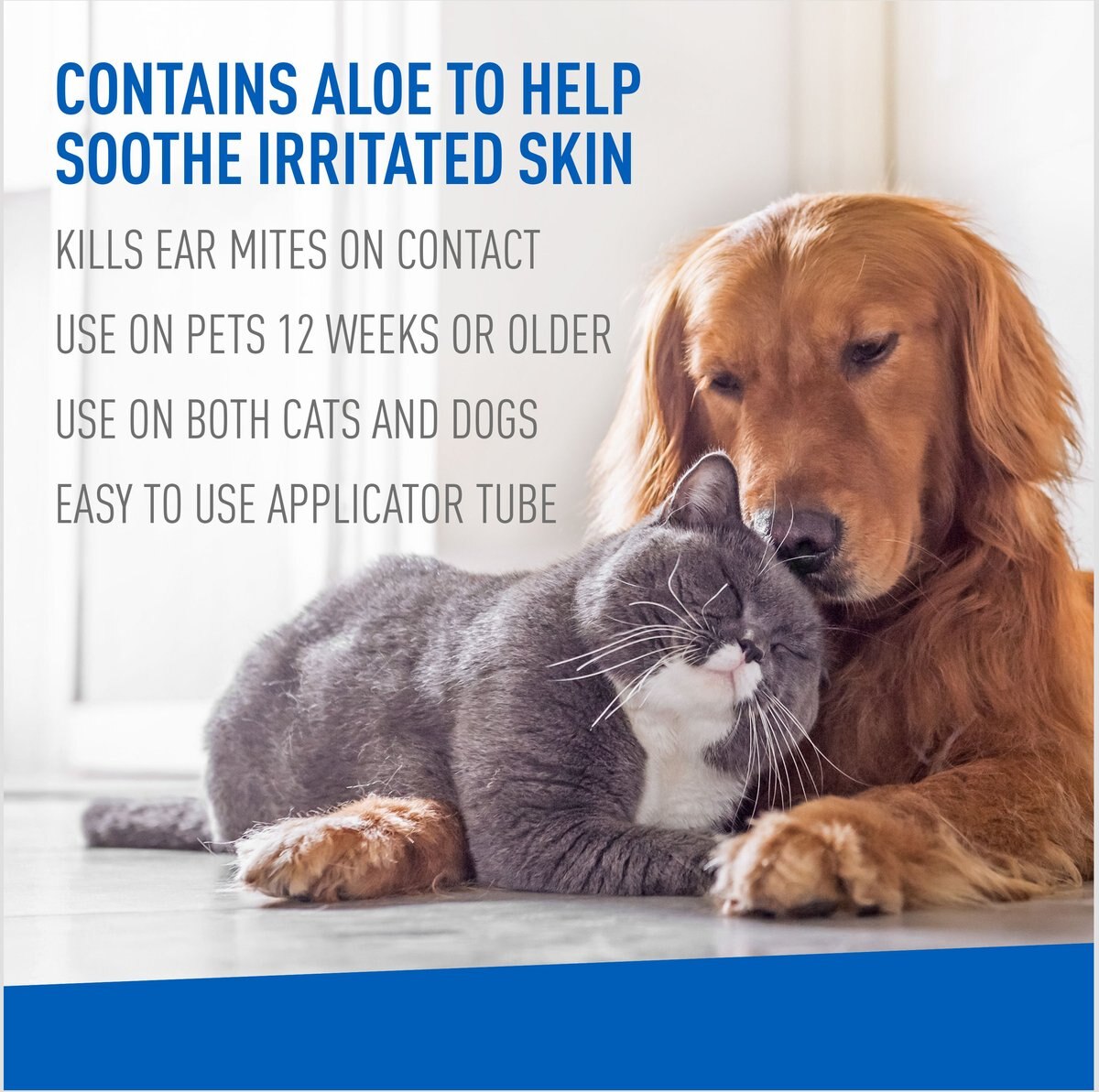 Adams Medication for Ear Mites for Dogs and Cats