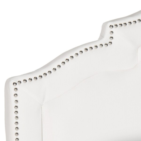 SAFAVIEH Alexia White Headboard (King) - - 16391343