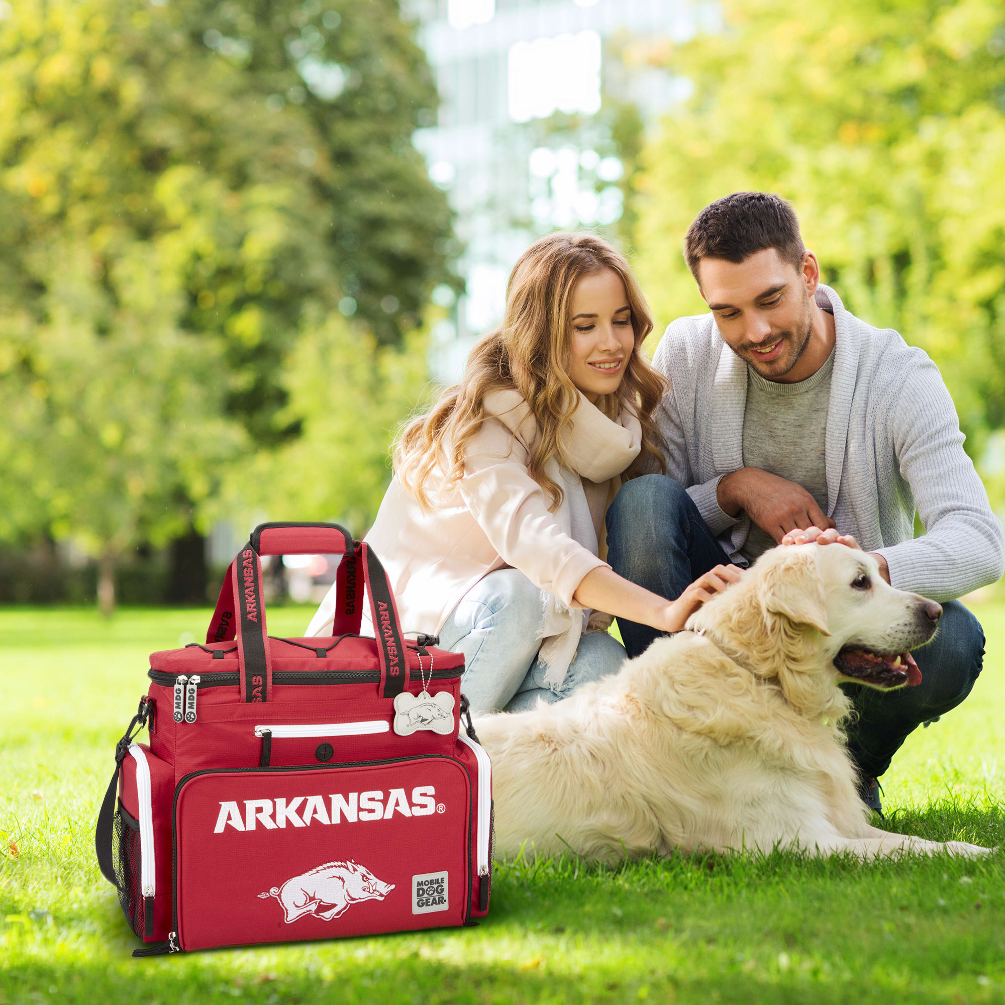 Mobile Dog Gear Arkansas Razorbacks NCAA Week Away Bag