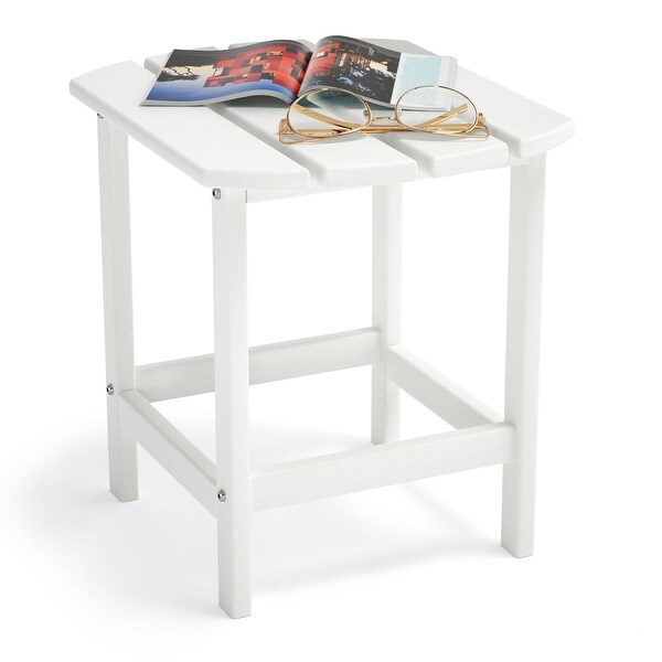 Outdoor Indoor HDPENatural Appearance and Durable End Table