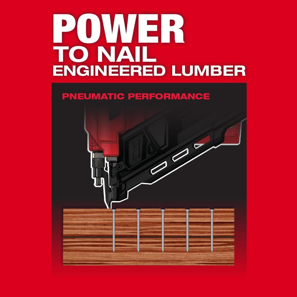 Milwaukee M18 FUEL? 30 Degree Framing Nailer Reconditioned ;