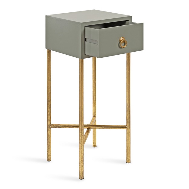 Kate And Laurel Decklyn Wood Accent Table