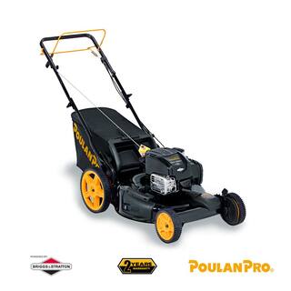 Poulan PRO 675EXi 22 in. 163 cc Briggs and Stratton Gas FWD Walk Behind 3-in 1 Self-Propelled Lawn Mower PM22Y675RH