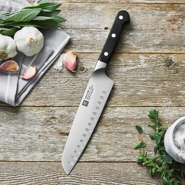 Zwilling Pro 7 inch Hollow Edge Santoku Knife