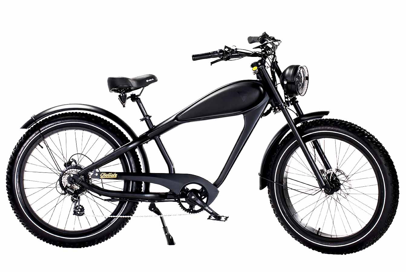 Revi Bikes Cheetah Plus Elite 26 Inch Fat Tire Ebike 48V 750W