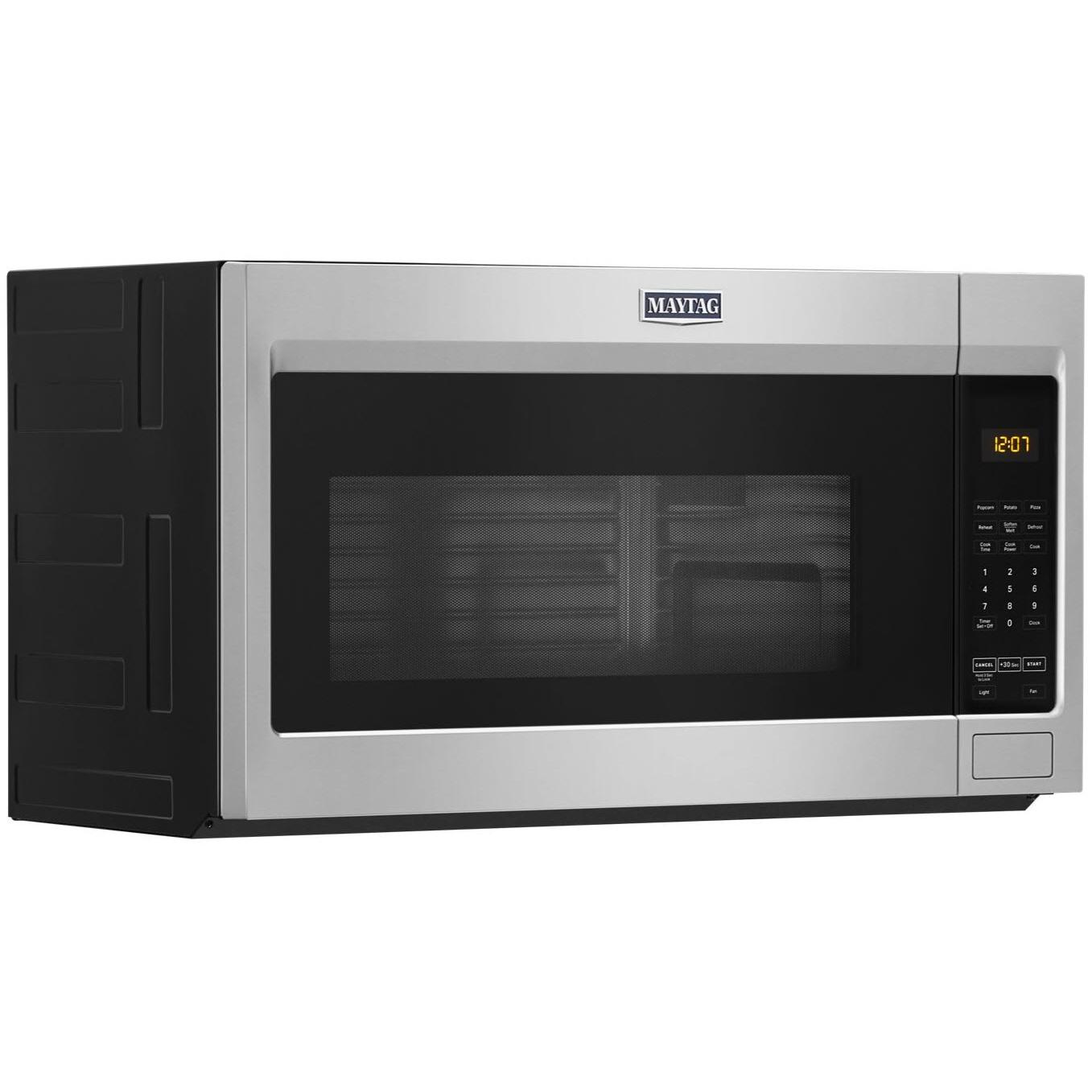 Maytag 30-inch, 1.7 cu.ft. Over-the-Range Microwave Oven with Stainless Steel Interior YMMV1175JZ