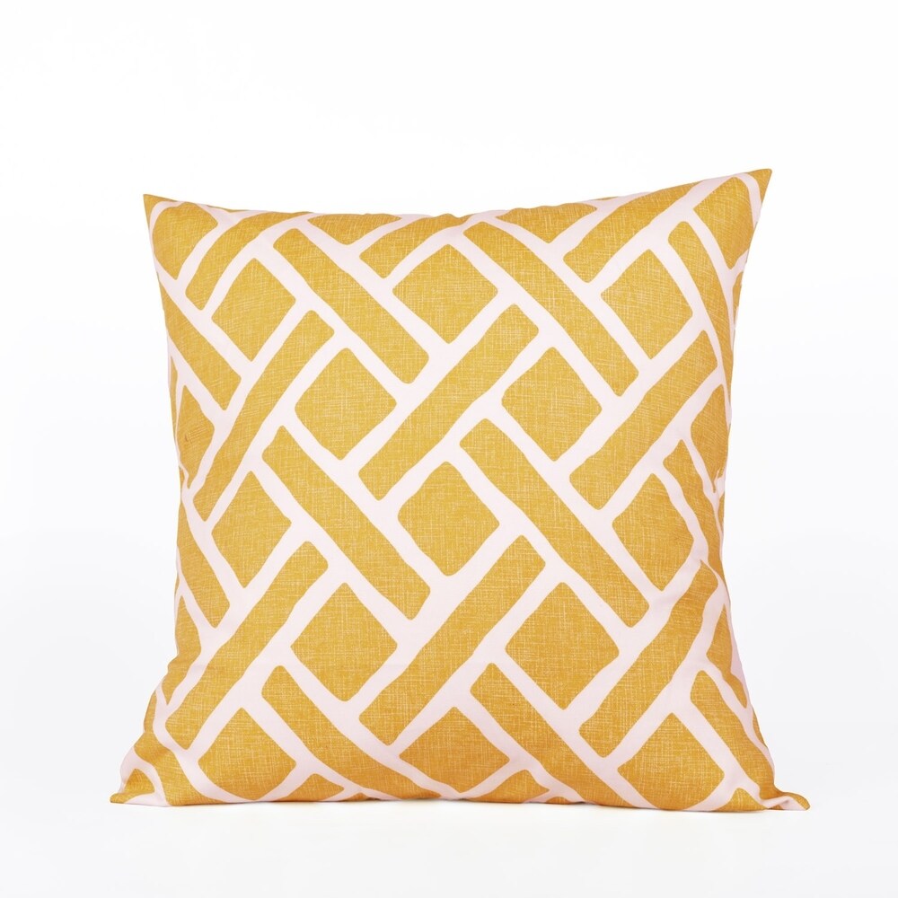 Exclusive Fabrics Martinique Printed Cotton Cushion Cover (Set of 2)