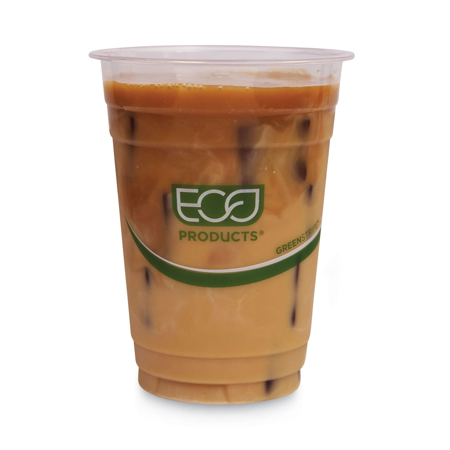 GreenStripe Renewable and Compostable Cold Cups Convenience Pack by Eco-Productsandreg; ECOEPCC16GSPK