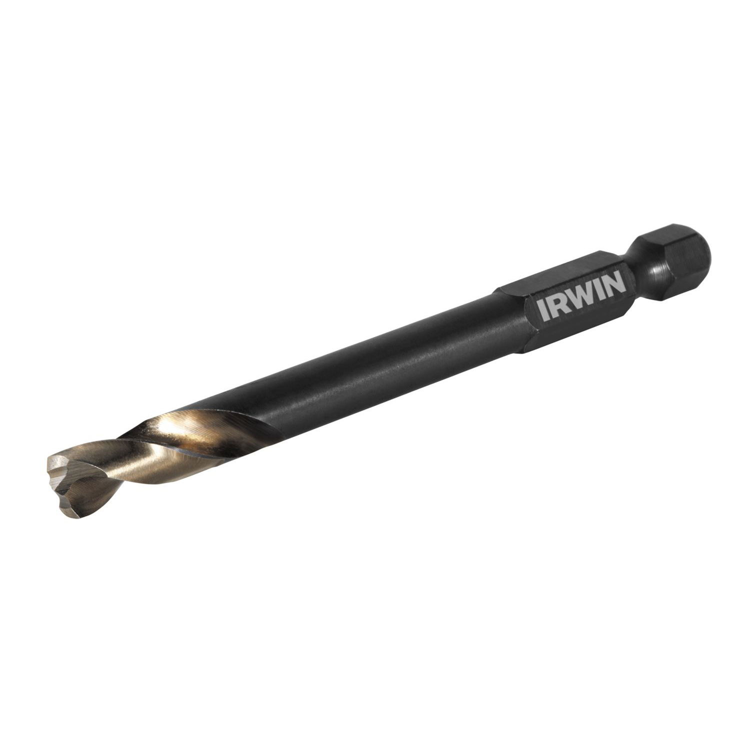 Irwin Turbomax 1/4 in. X 3-1/4 in. L Steel Impact Drill Bit 1 pc