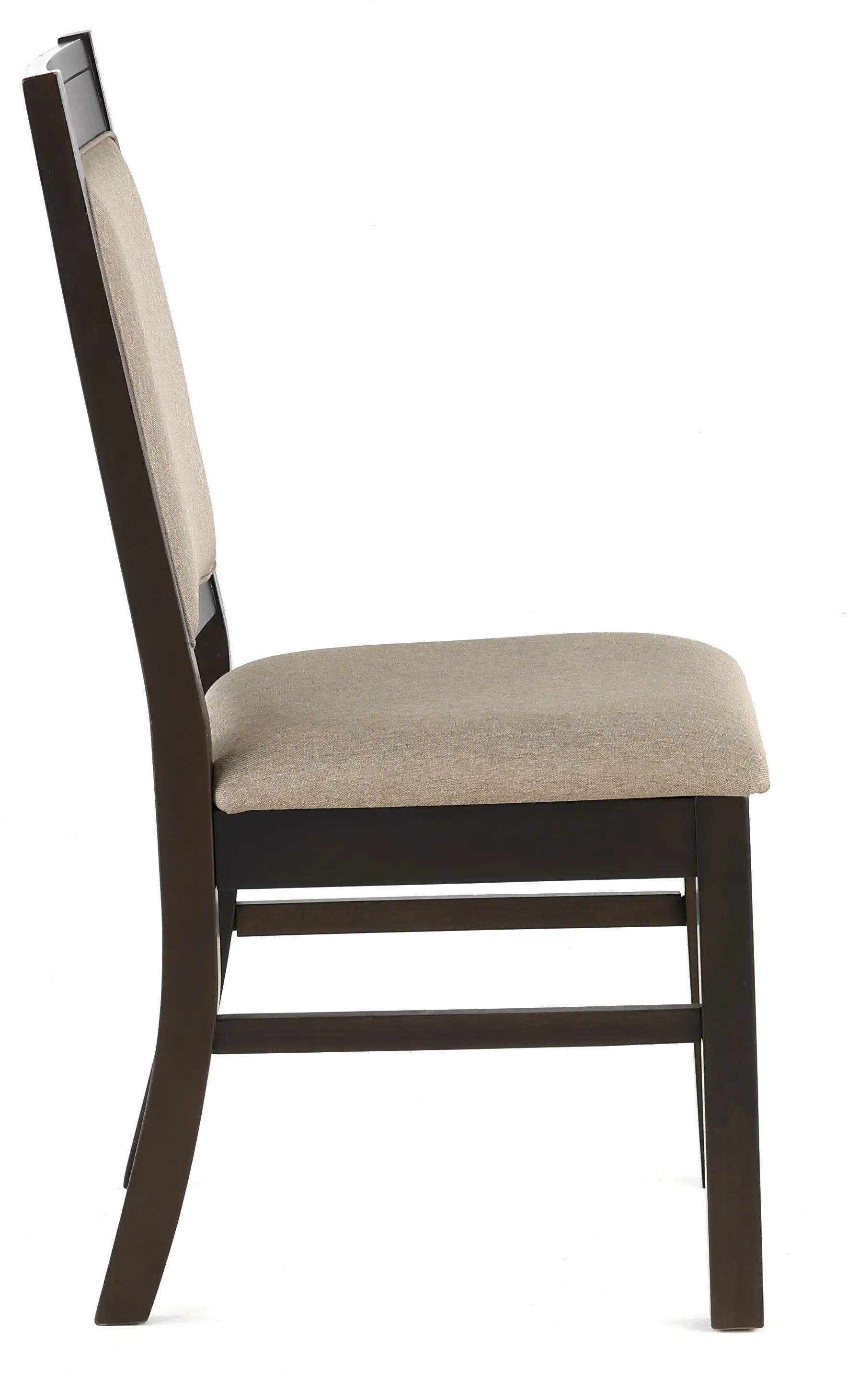 Draven Dark Brown Upholstered Dining Room Chair