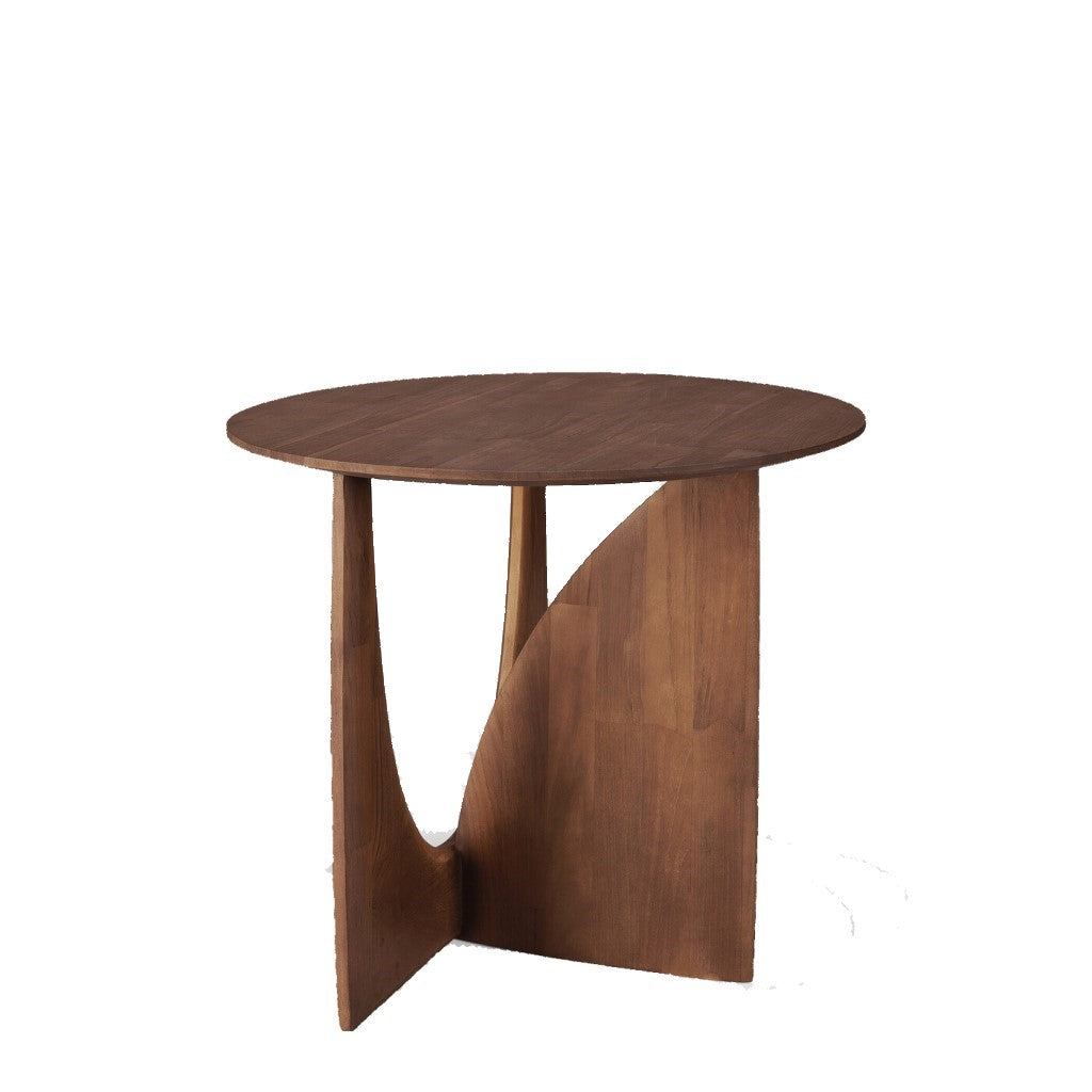 Geometric side table