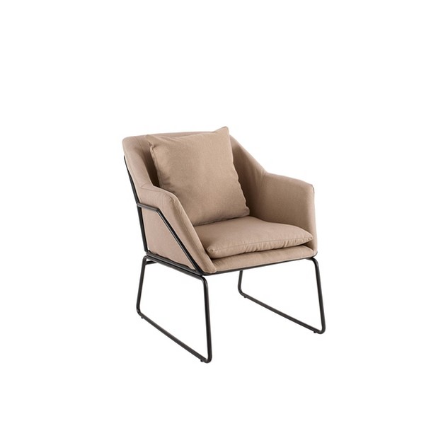 Odile Metal Frame Accent Chair Adore D cor