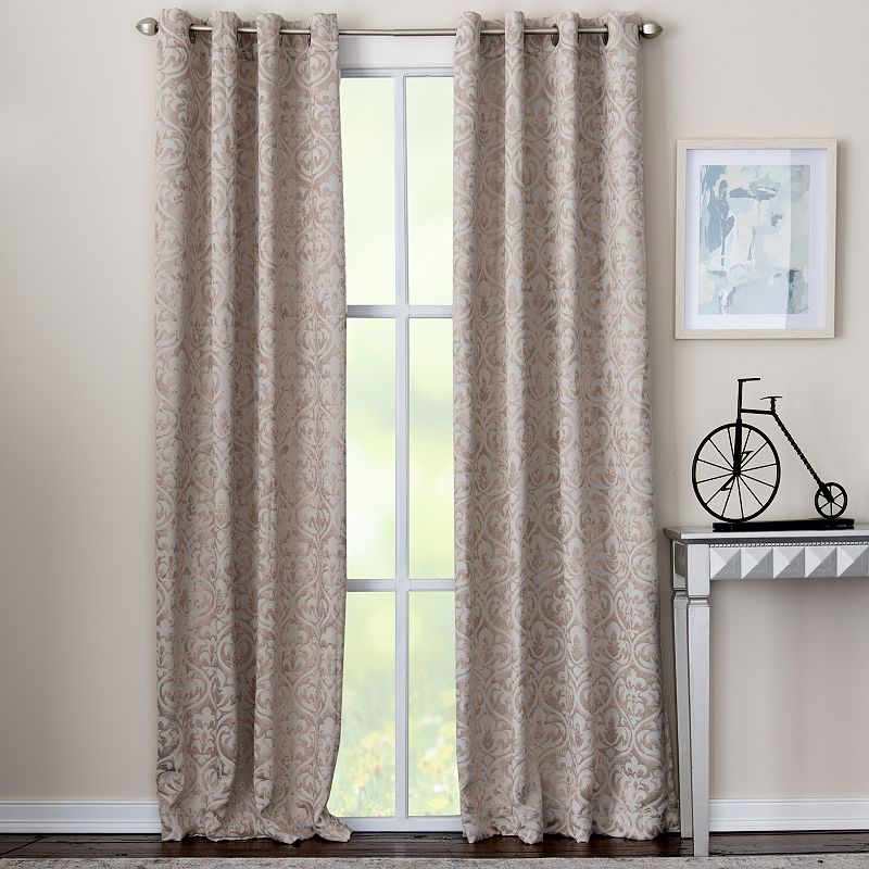 Corona Curtain 1-panel Caden Grommet Top Window Curtain