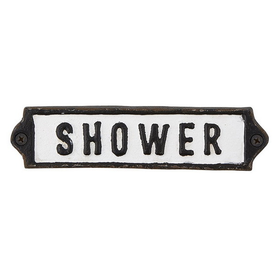 Christian Brands AMR074 Shower Iron Sign