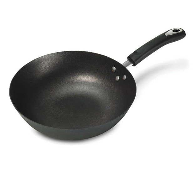 Starfrit Carbon Steel Wok With Handle 12 5 in