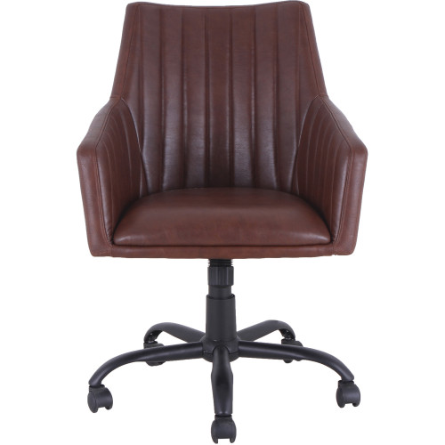 Lorell Leather Back Stitch Chair (68573)