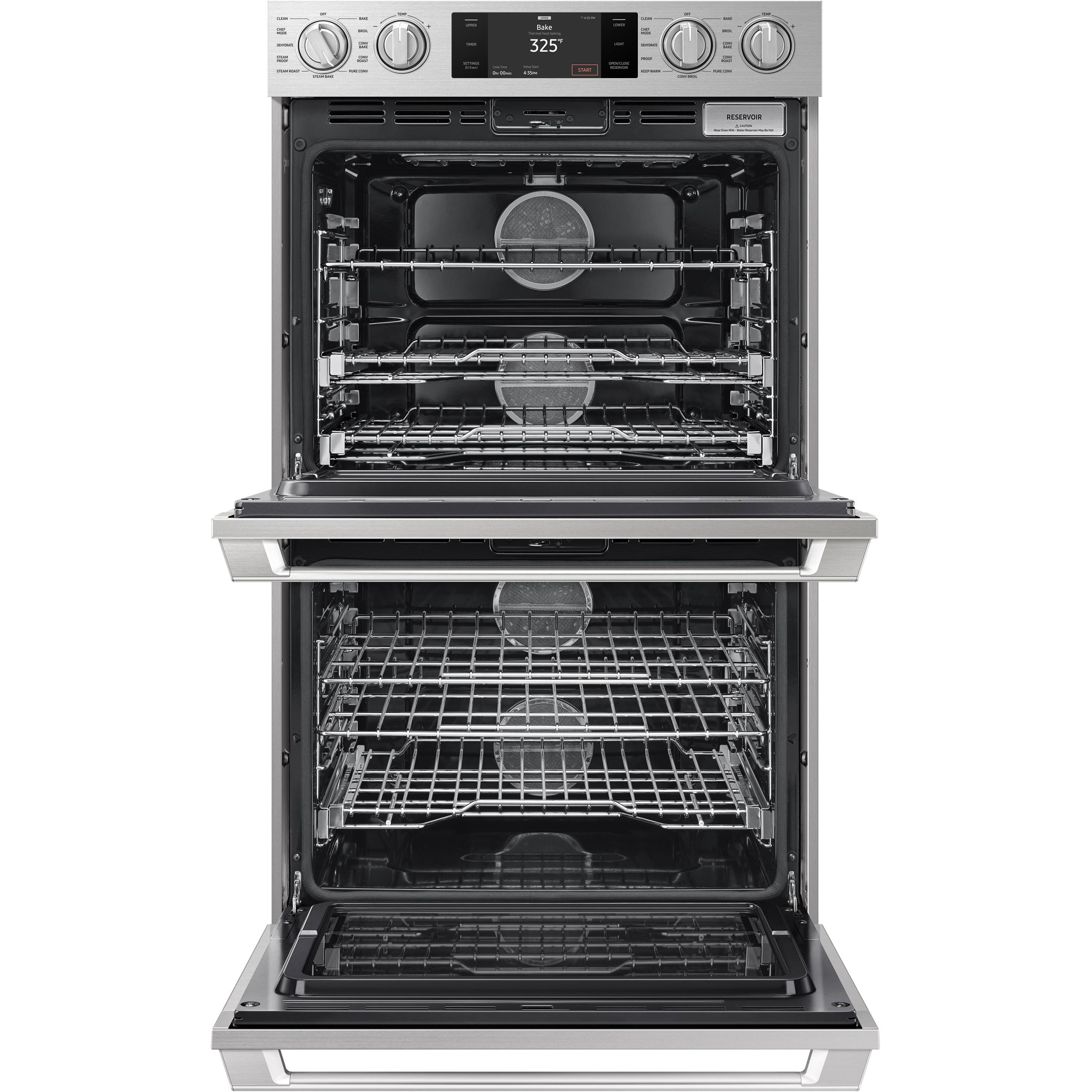 Dacor 30-inch, 10.2 cu.ft. Built-in Double Wall Oven with Convection Technology DOB30P977DS