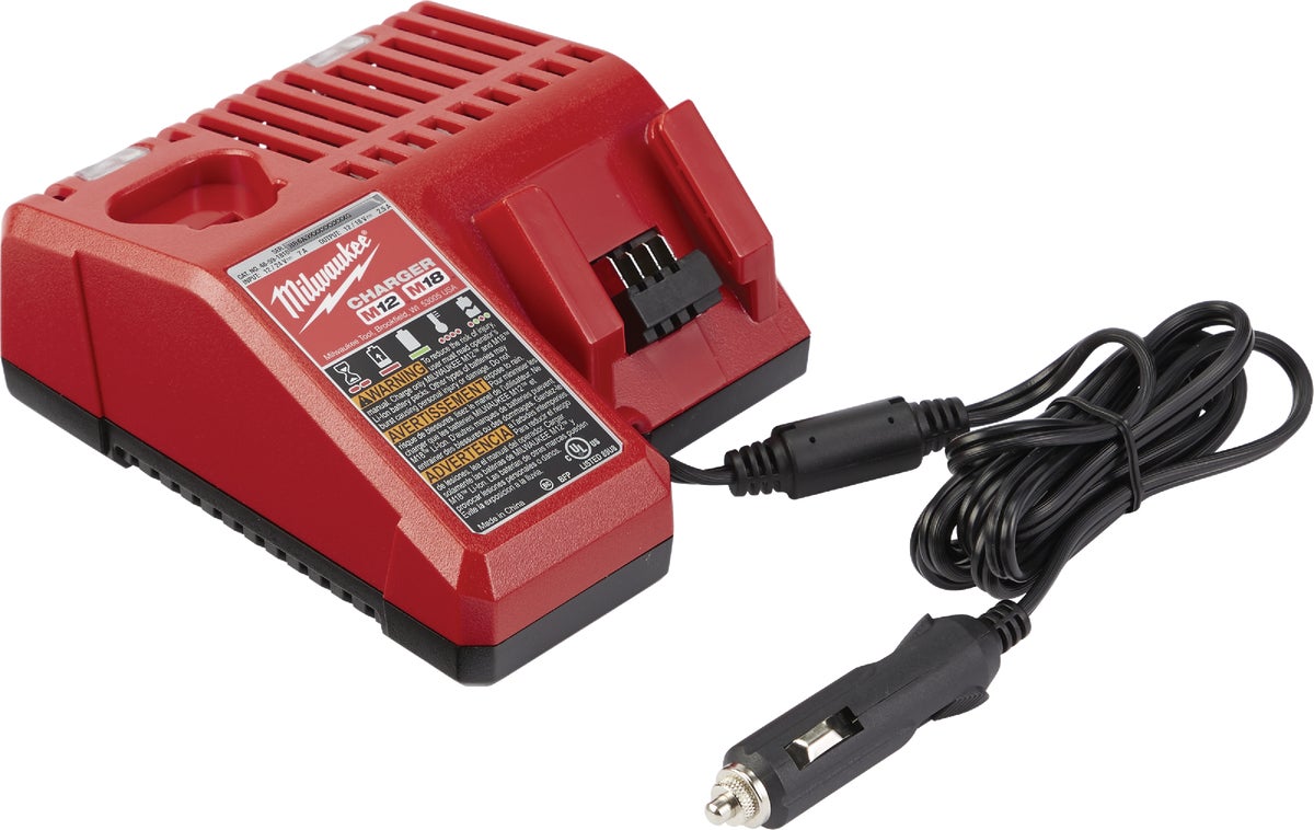 MW M18 M12 Li-Ion Vehicle Battery Charger