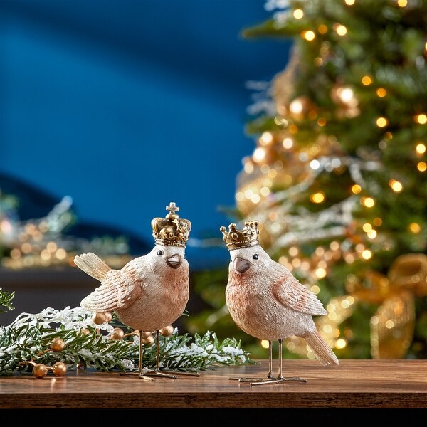 Royal Bird Figurine (Set of 2)