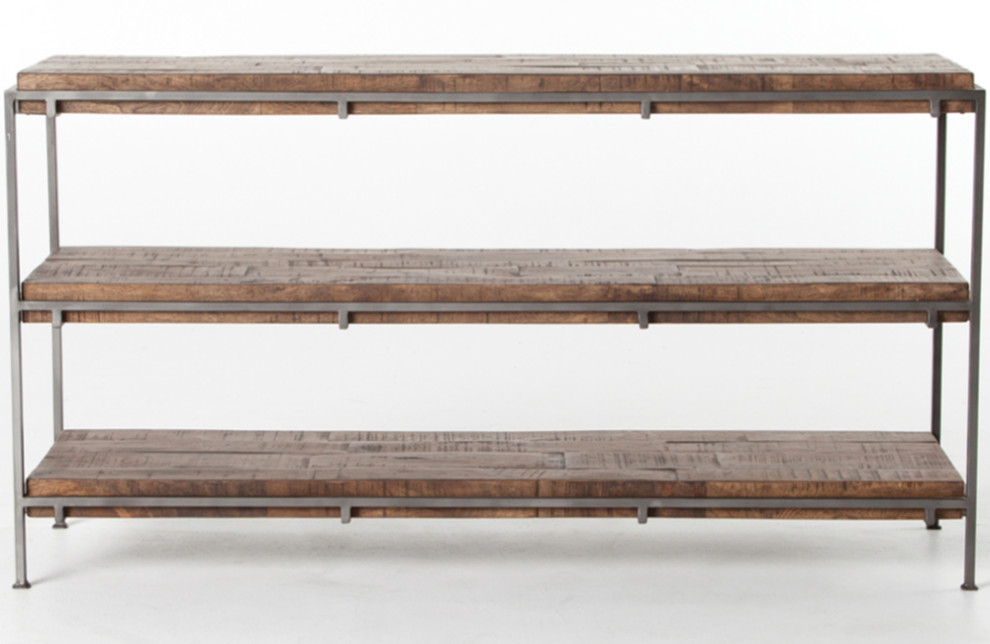 Selman Media Console   Industrial   Media Cabinets   by Marco Polo Imports  Houzz