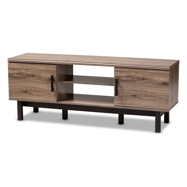 Contemporary 2-Door TV Stand