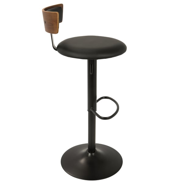 LumiSource Weller Contemporary Adjustable Bar Stool