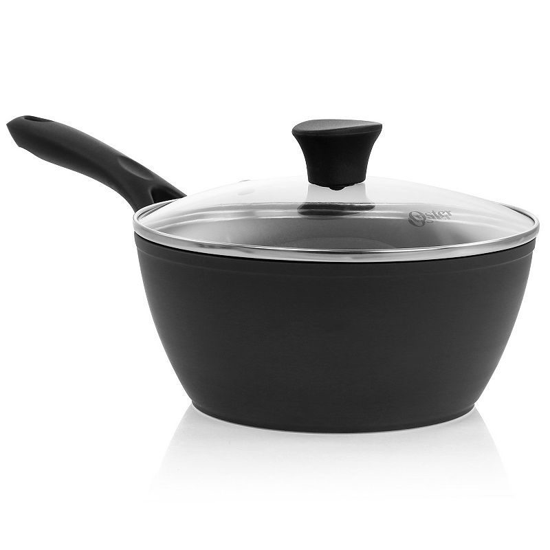 Oster Cocina 2.5 Quart Non-Stick Aluminum Saucepan with Lid