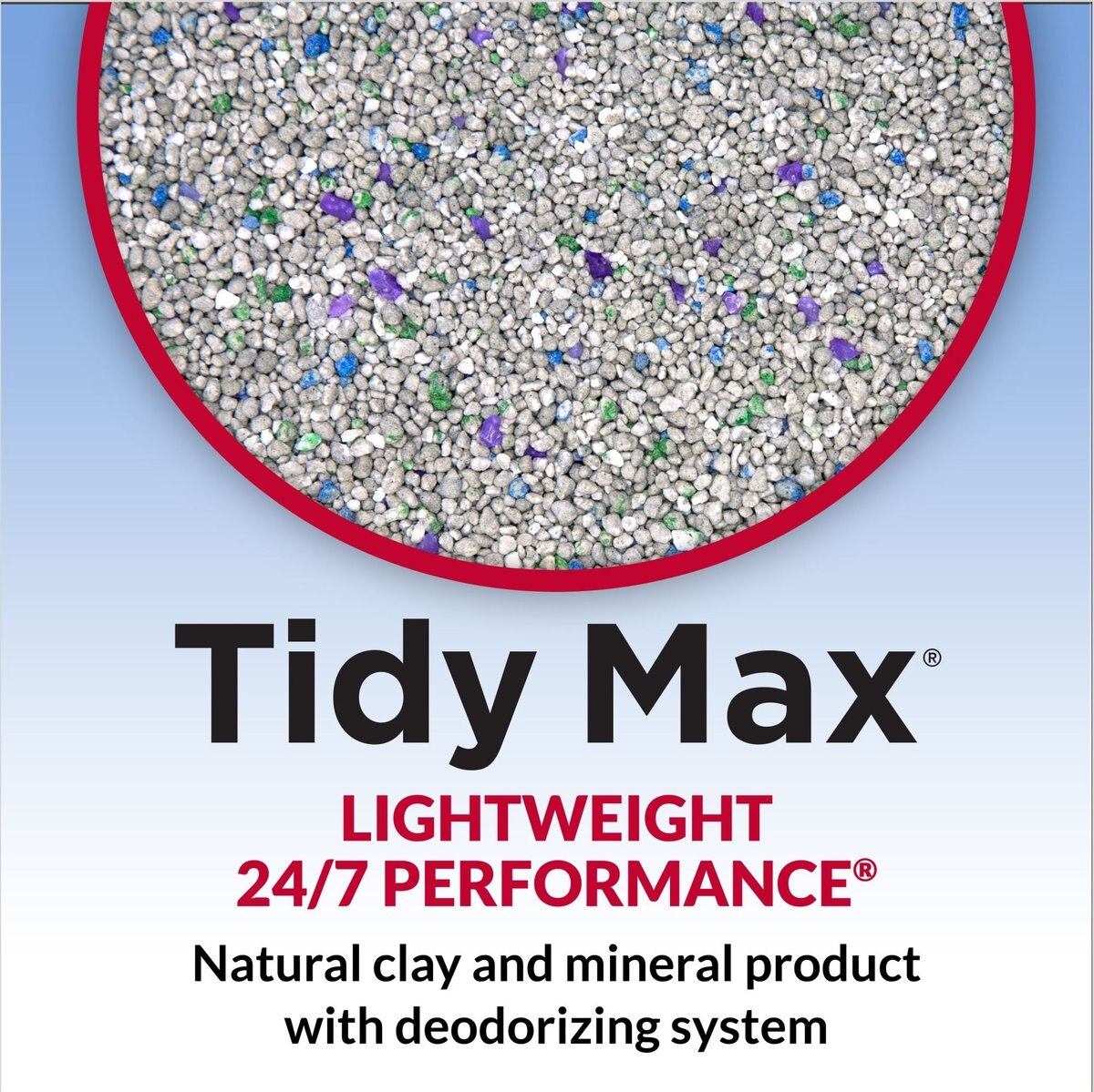 Tidy Max Lightweight 24/7 Performance Clumping Clay Cat Litter