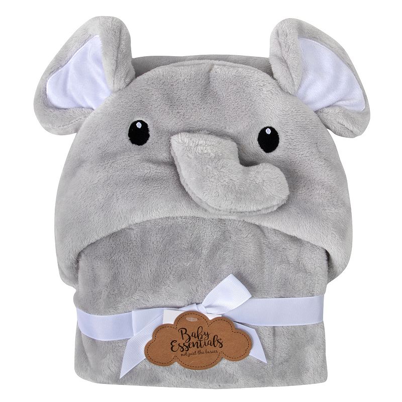 Baby Essentials Elephant Hooded Baby Blanket