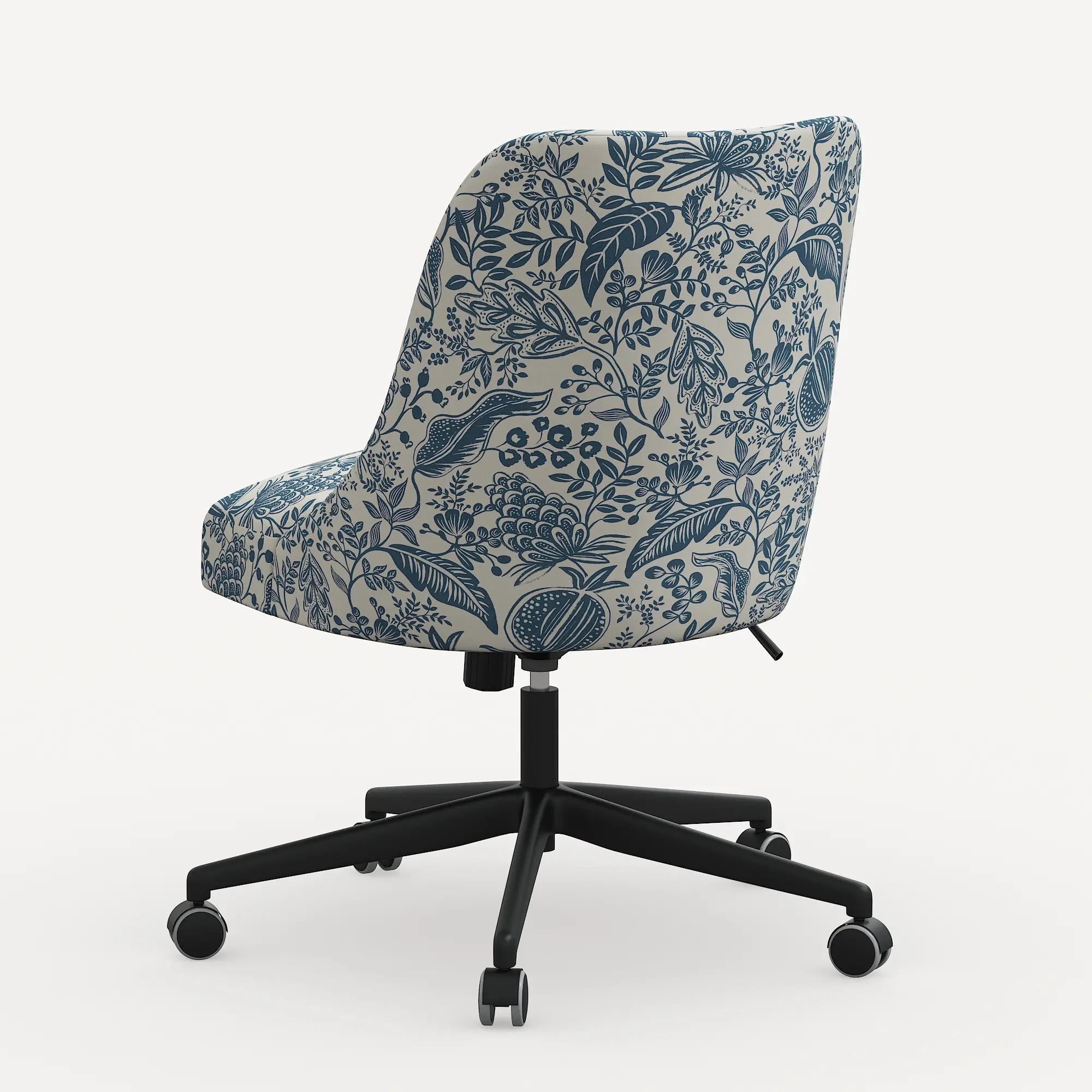 Rifle Paper Co. Oxford Blue Pomegranate Office Chair