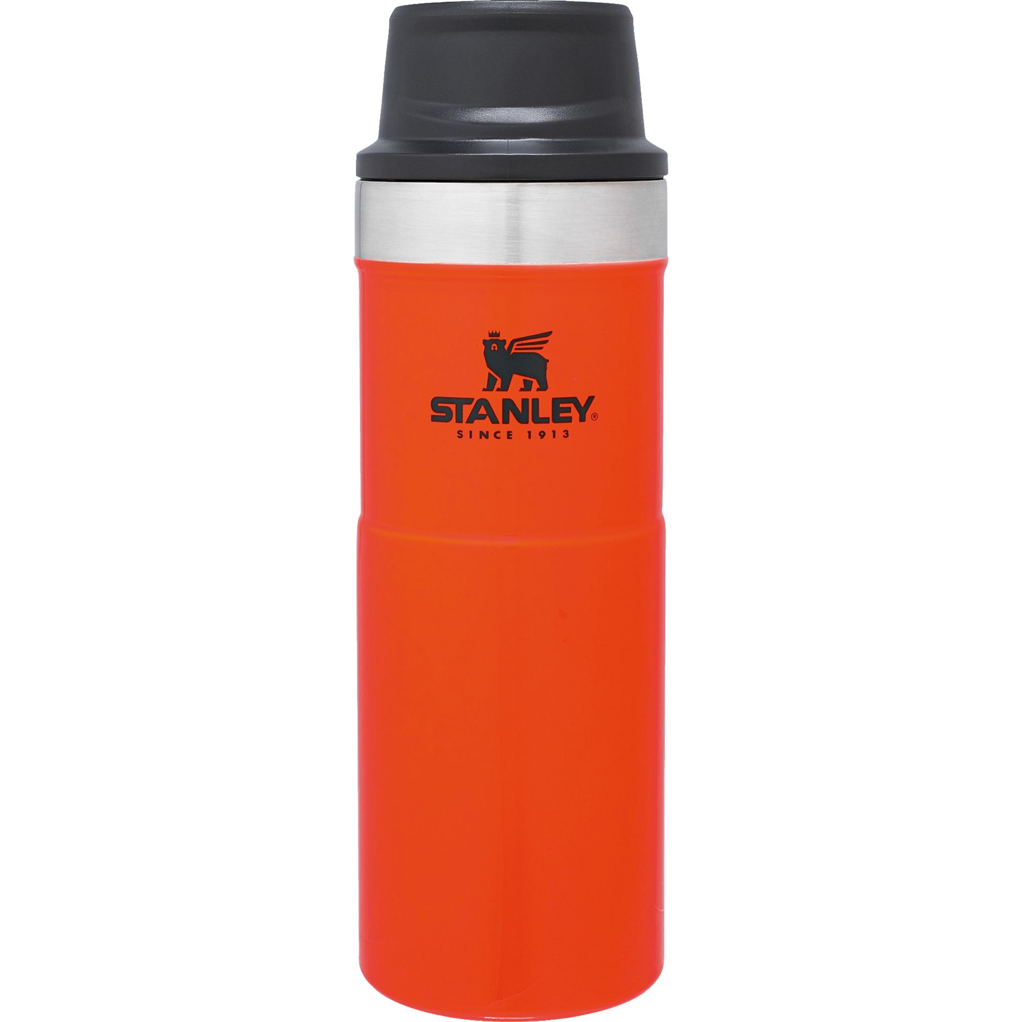 Stanley Classic Trigger-Action Travel Mug 16 OZ， Blaze Orange