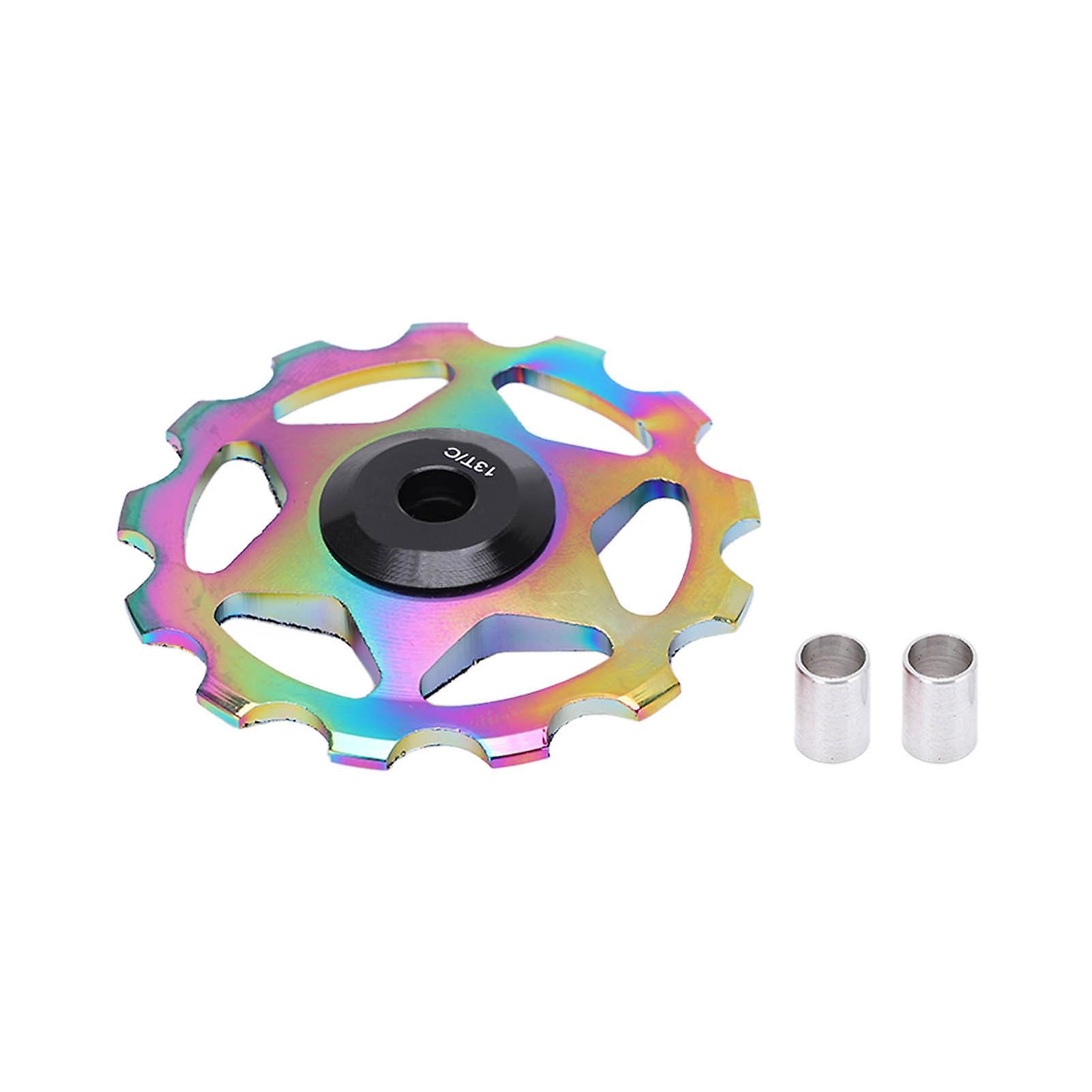 Rear Derailleur Pulley 13t Aluminum Sealed Bearing Jockey Wheel For Mountain Road Bikecolorful