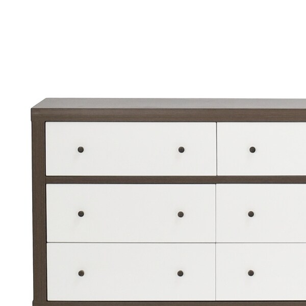 Nystrom 2 Piece Double Dresser and 4 Drawer Dresser Bedroom Set by Christopher Knight Home - - 37827511