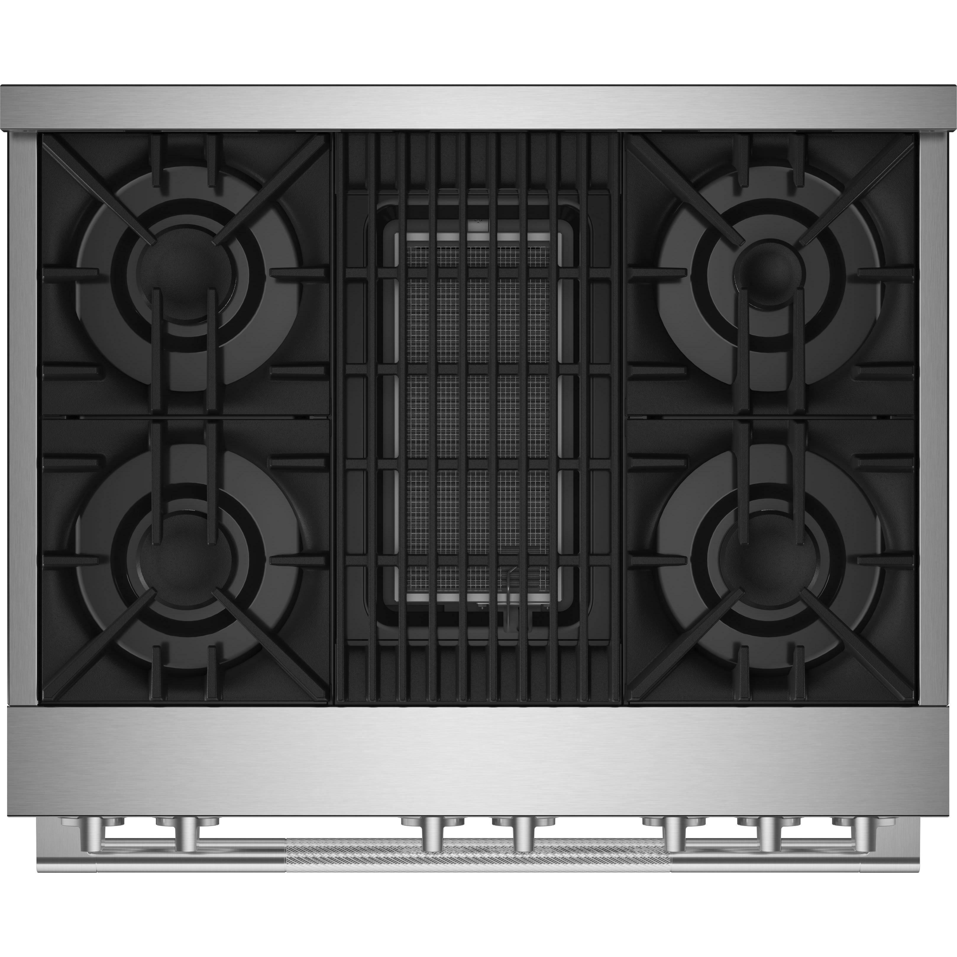 JennAir 36-inch Freestanding Gas Range with JennAir® Culinary Center JGRP636HL