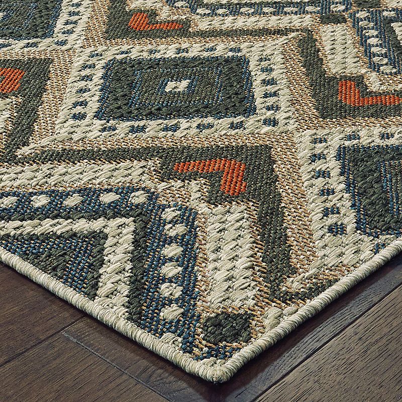 StyleHaven Lafayette Tribal Vibes Indoor Outdoor Rug